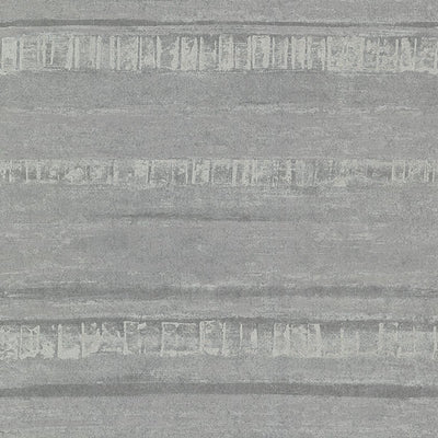 product image for Rakasa Pewter Distressed Stripe Wallpaper from the Lustre Collection by Brewster Home Fashions 57