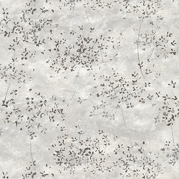 media image for Arian Silver Inkburst Wallpaper from the Lustre Collection by Brewster Home Fashions 289