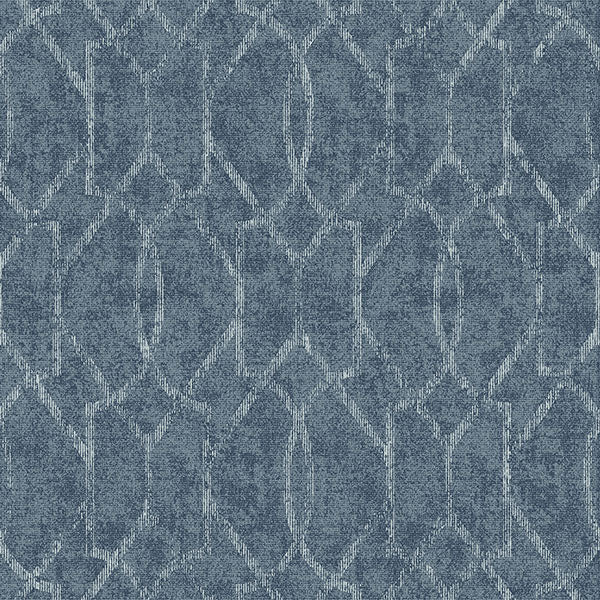 media image for Ziva Blue Trellis Wallpaper from the Lustre Collection by Brewster Home Fashions 283