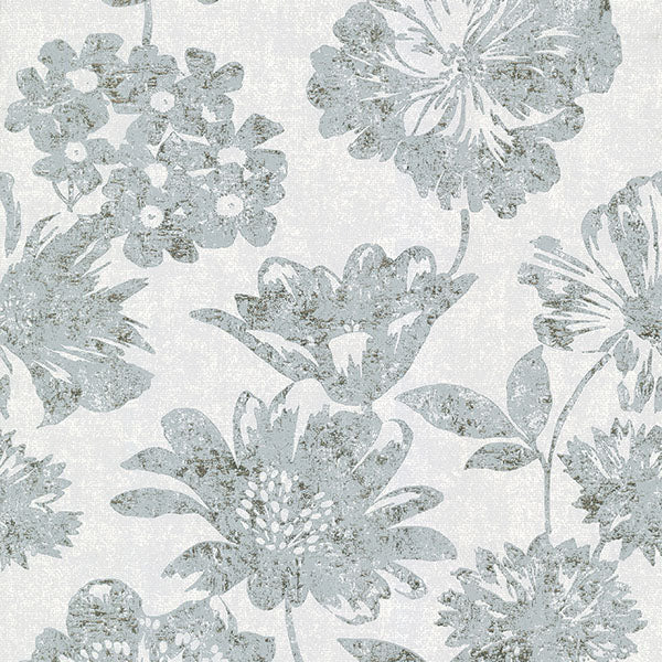 media image for kala light blue floral wallpaper from the lustre collection by brewster home fashions 4 268