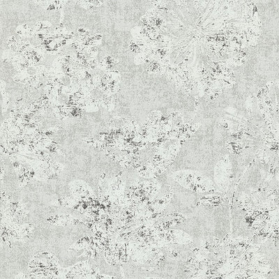 product image of Kala Platinum Floral Wallpaper from the Lustre Collection by Brewster Home Fashions 596