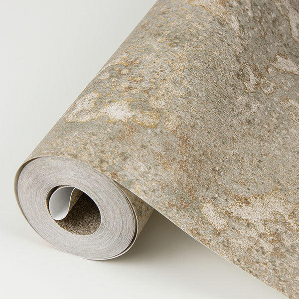 media image for Kulta Bronze Cemented Wallpaper from the Lustre Collection by Brewster Home Fashions 249