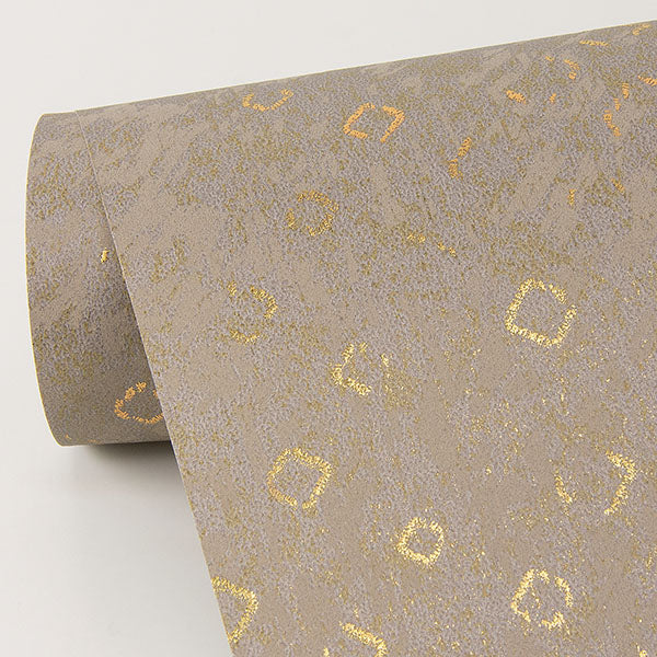 media image for Alama Bronze Diamond Wallpaper from the Lustre Collection by Brewster Home Fashions 244