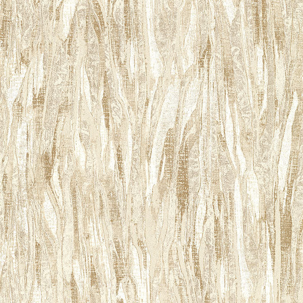 media image for Suna Gold Woodgrain Wallpaper from the Lustre Collection by Brewster Home Fashions 250