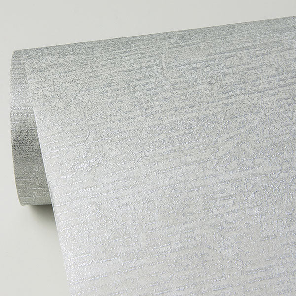 media image for Tanso Silver Textured Wallpaper from the Lustre Collection by Brewster Home Fashions 227