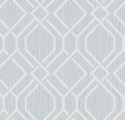 product image of Frege Light Blue Trellis Wallpaper from the Radiance Collection by Brewster Home Fashions 545
