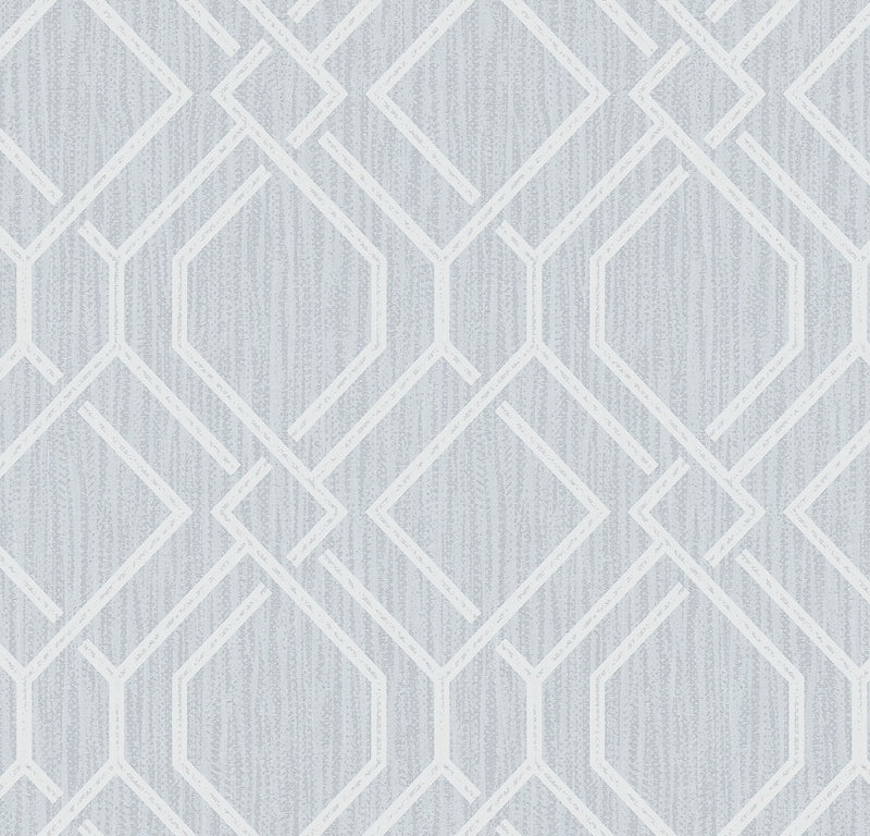 media image for Frege Light Blue Trellis Wallpaper from the Radiance Collection by Brewster Home Fashions 234