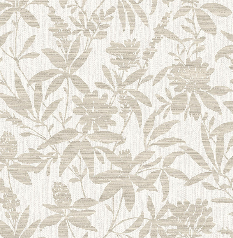 media image for Riemann Beige Floral Wallpaper from the Radiance Collection by Brewster Home Fashions 296