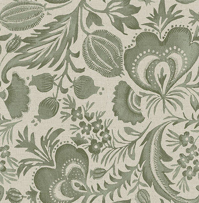 product image of Culver Moss Jacobean Wallpaper by Scott Living 541