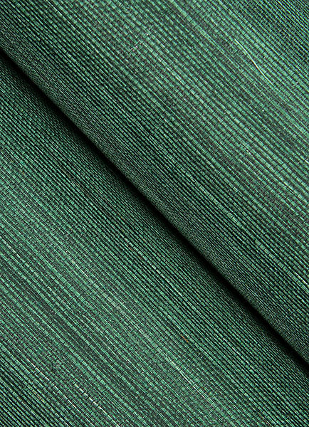 media image for Colcord Dark Green Sisal Grasscloth Wallpaper by Scott Living 296