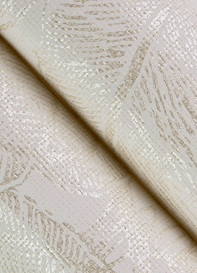 product image for Brentwood Bone Palm Leaves Wallpaper by Scott Living 72