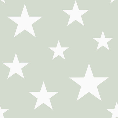 product image for Amira Sage Stars Wallpaper from the Fable Collection by Brewster 64