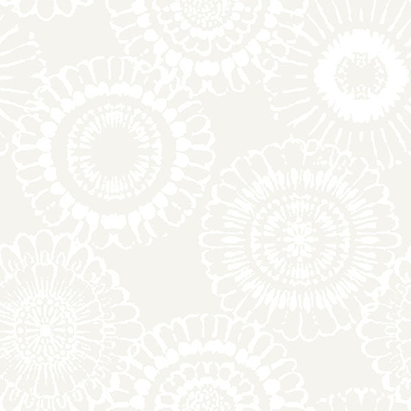 media image for sample sonnet platinum floral wallpaper from the fable collection by brewster 1 221