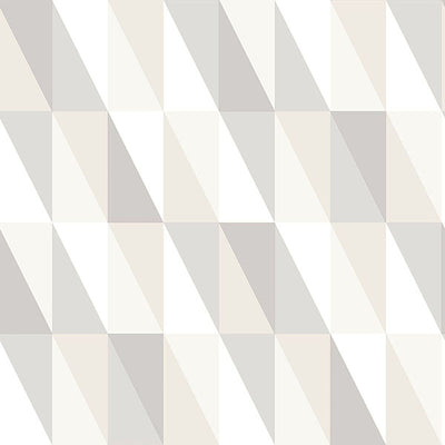 product image for Inez Neutral Geometric Wallpaper from the Fable Collection by Brewster 47