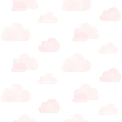 product image for Irie Pink Clouds Wallpaper from the Fable Collection by Brewster 20