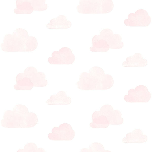 media image for Irie Pink Clouds Wallpaper from the Fable Collection by Brewster 265