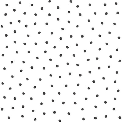 product image of Pixie Black Dots Wallpaper from the Fable Collection by Brewster 583