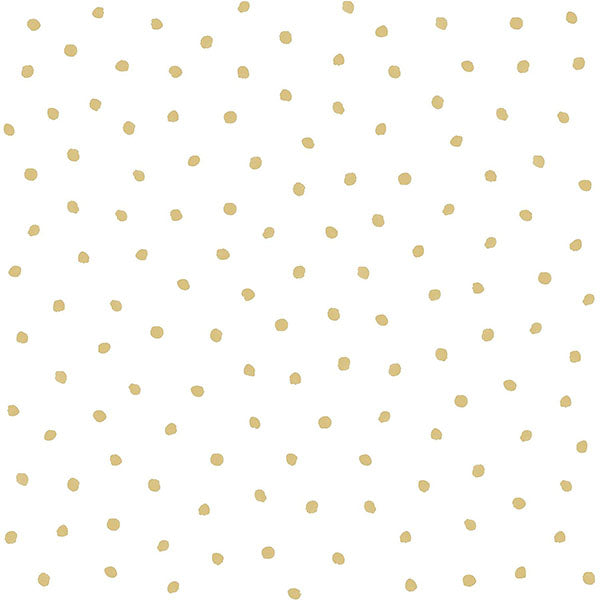 media image for sample pixie gold dots wallpaper from the fable collection by brewster 1 241