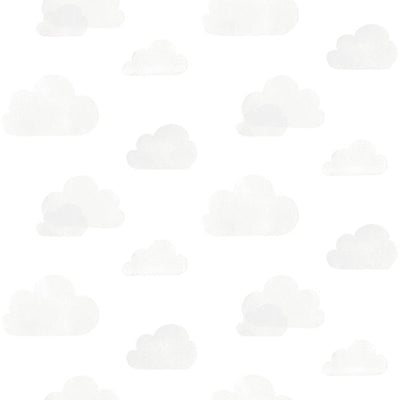 product image for Irie Grey Clouds Wallpaper from the Fable Collection by Brewster 77