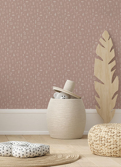 product image for Tatula Rose Floral Wallpaper from the Fable Collection by Brewster 61