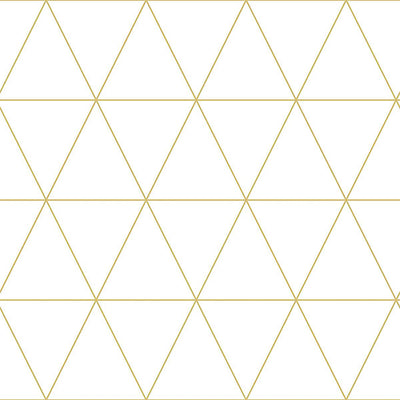 product image for Leda Metallic Geometric Wallpaper from the Fable Collection by Brewster 66