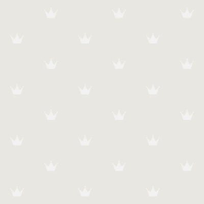 product image for Bea Silver Crowns Wallpaper from the Fable Collection by Brewster 85