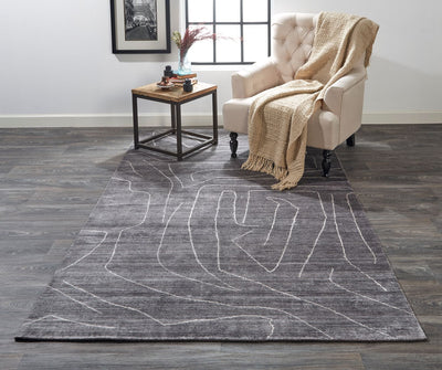 product image for Miska Gray and Ivory Rug by BD Fine Roomscene Image 1 16