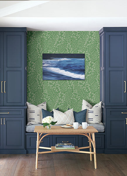 media image for Elin Green Berry Botanical Wallpaper from Hannah Collection by Brewster 279