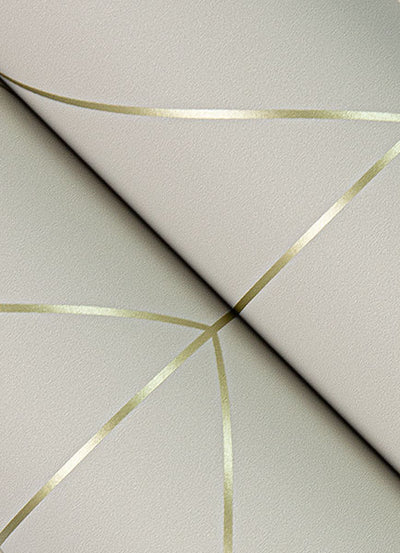 product image for Sander Light Grey Geometric Wallpaper from Hannah Collection by Brewster 22