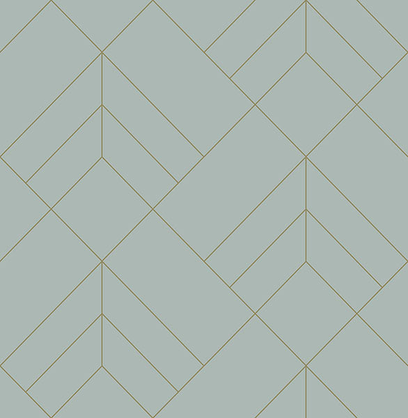 media image for Sander Light Blue Geometric Wallpaper from Hannah Collection by Brewster 287