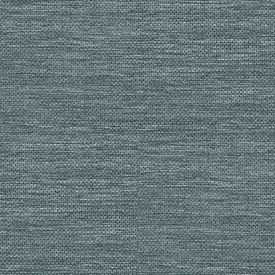 product image of Malin Dark Blue Faux Grasscloth Wallpaper from Hannah Collection by Brewster 590