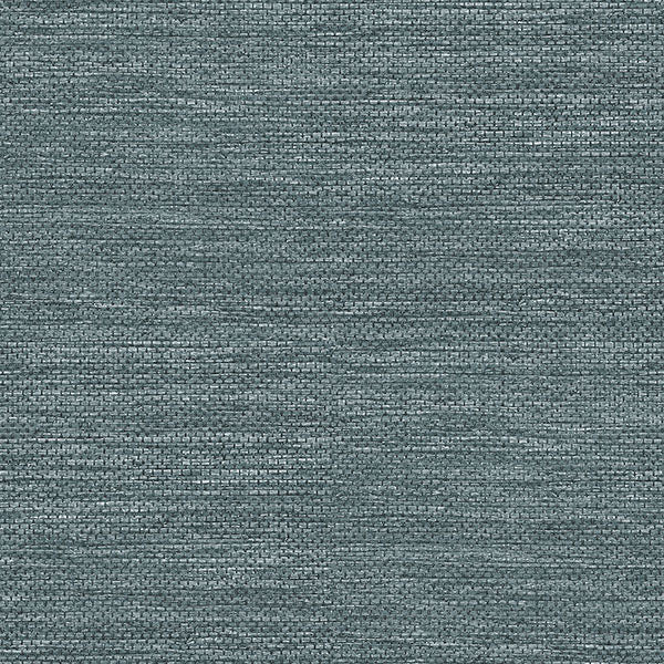 media image for Malin Dark Blue Faux Grasscloth Wallpaper from Hannah Collection by Brewster 286