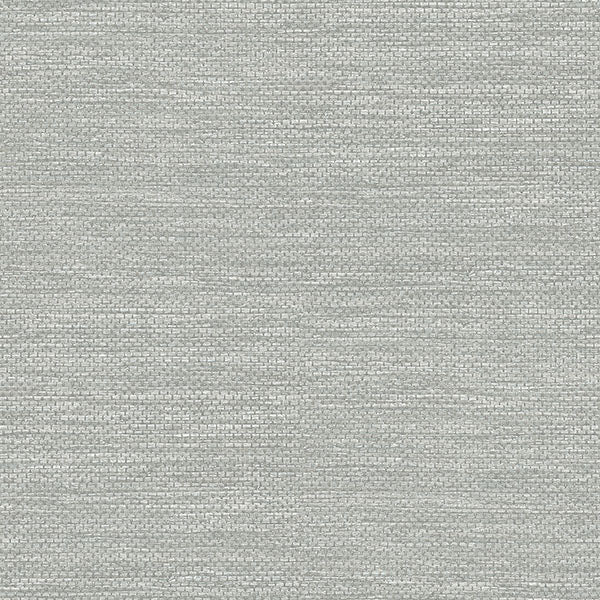 media image for Malin Light Grey Faux Grasscloth Wallpaper from Hannah Collection by Brewster 231