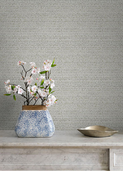 product image for Balantine Grey Weave Wallpaper 59