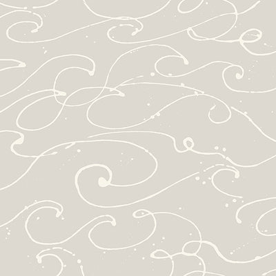 product image of Kuroshio Taupe Ocean Wave Wallpaper 582