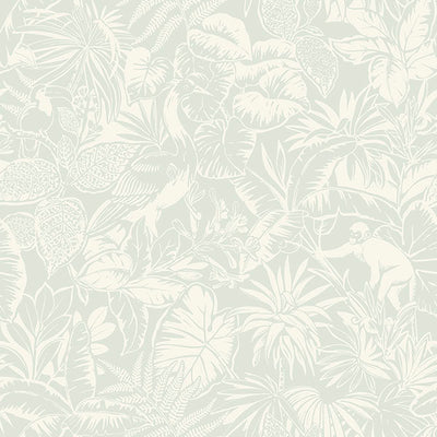 product image of Corcovado Aqua Jungle Jamboree Wallpaper 536