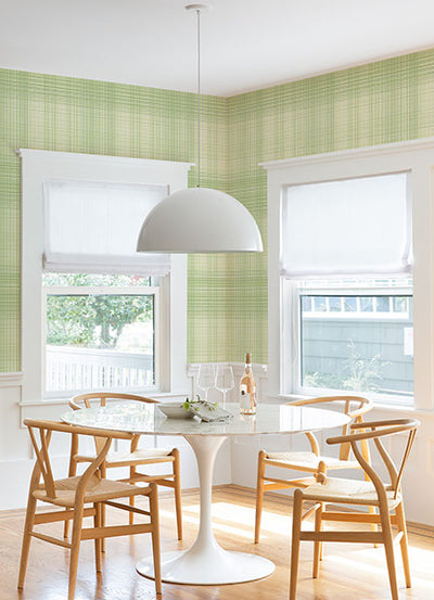 product image for Madras Green Plaid Wallpaper 20