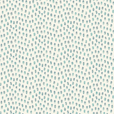 product image for Sand Drips Aqua Painted Dots Wallpaper 24