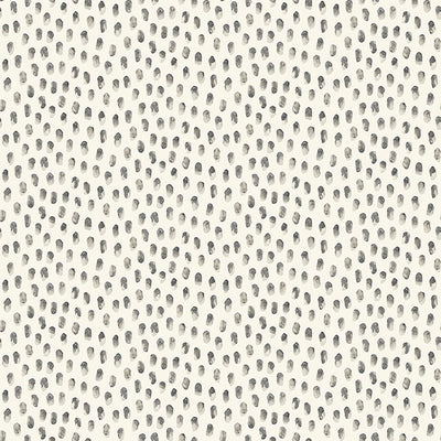 product image of Sand Drips Dark Grey Painted Dots Wallpaper 538