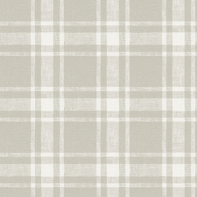 product image of sample antoine taupe flannel wallpaper from the delphine collection by brewster 1 576