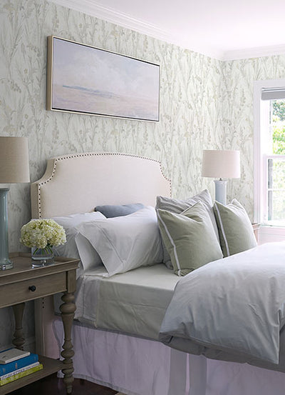 product image for Hillaire Wheat Meadow Wallpaper from the Delphine Collection by Brewster 53