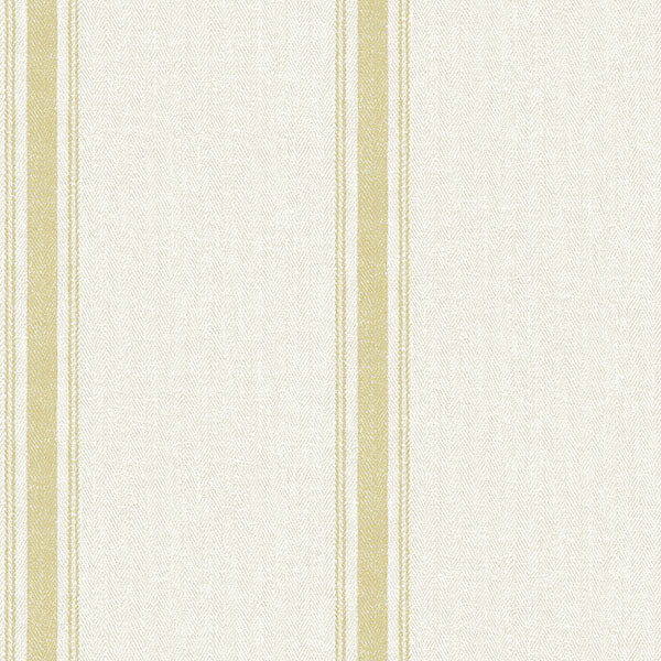 media image for Linette Wheat Fabric Stripe Wallpaper from the Delphine Collection by Brewster 233