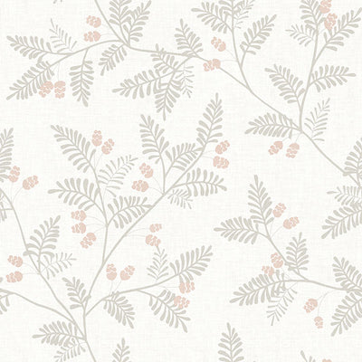 product image of Ardell Taupe Botanical Wallpaper from Georgia Collection by Brewster 594