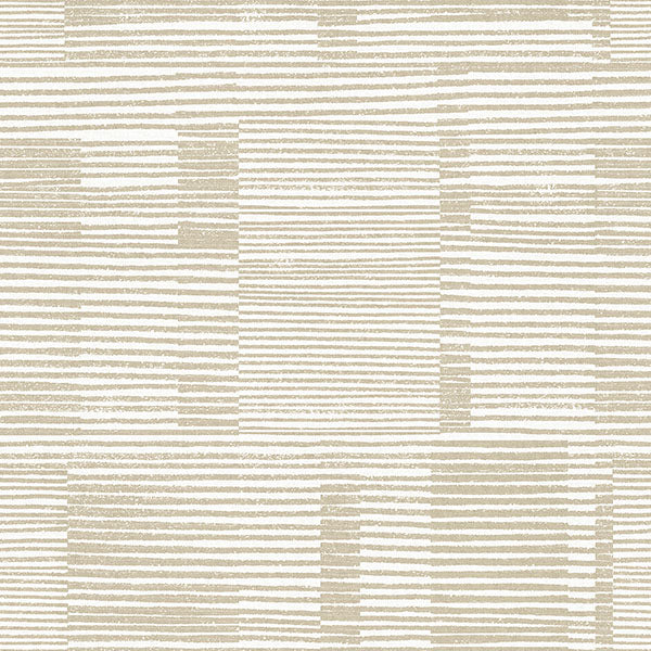 media image for Callaway Beige Woven Stripes Wallpaper from Georgia Collection by Brewster 262