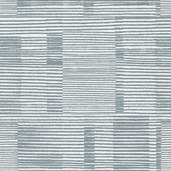 media image for Callaway Denim Woven Stripes Wallpaper from Georgia Collection by Brewster 253