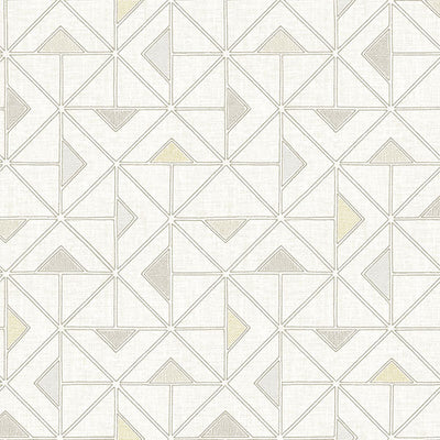 product image for Jekyl Beige Triangles Wallpaper from Georgia Collection by Brewster 59