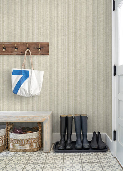 product image for Simon Beige Woven Texture Wallpaper from Georgia Collection by Brewster 73