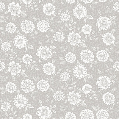 product image of Lizette Grey Charming Floral Wallpaper 574