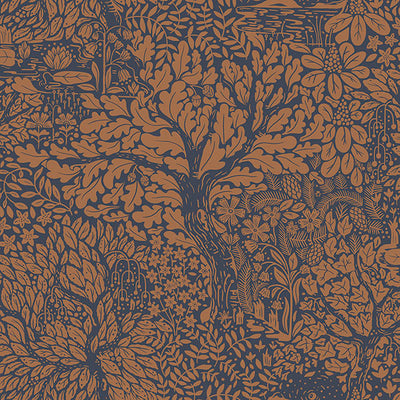 product image of Olle Orange Forest Sanctuary Wallpaper 598