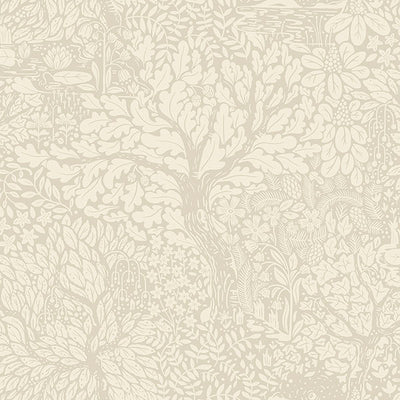 product image of Olle Taupe Forest Sanctuary Wallpaper 564